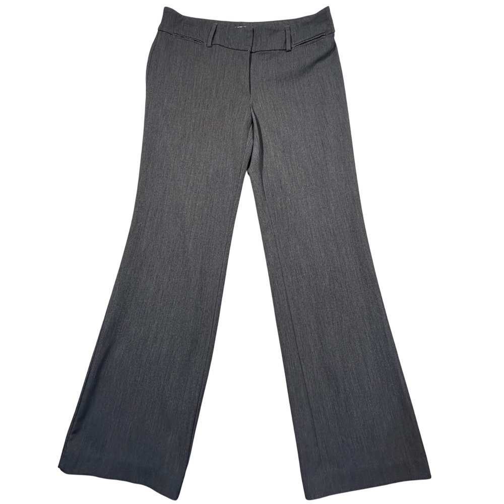 Loft Outlet Dress Trousers Womens‎ 8 Gray Bootcut Original Stretch Professional